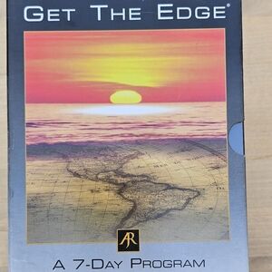 Anthony Tony Robbins Get The Edge 7 Day Program To Change Your Life Complete Set